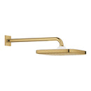 Grohe Tempesta 250 Kare Tepe Duşu Tek Akışlı, 25 cm (Duvardan Dirsek Dahil), Altın - 26687GL0