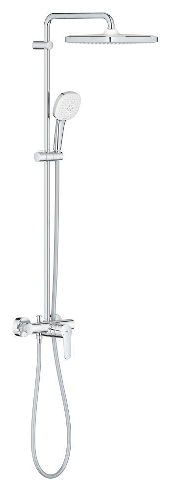 Grohe Tempesta System 250 Cube Duvara monte tek kumandalı bataryalı duş sistemi - 26692001