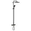 Grohe Tempesta System 250 Cube Duvara Monte Termostatik Bataryalı Duş Sistemi Mat Siyah - 266912431