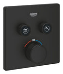 Grohtherm SmartControl Çift valfli akış kontrollü, ankastre termostatik duş bataryası - 102166KF00