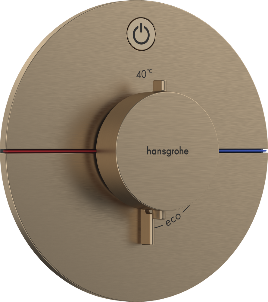 Hansgrohe 1 işlevli ankastre kurulum için RainSelect Comfort S Termostat - 15553140