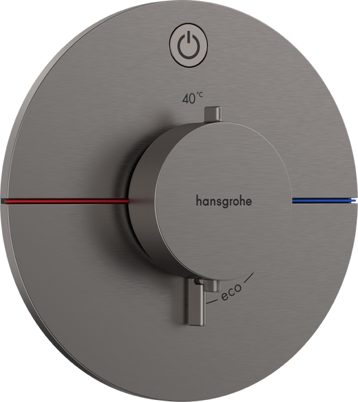 Hansgrohe 1 işlevli ankastre kurulum için RainSelect Comfort S Termostat - 15553340