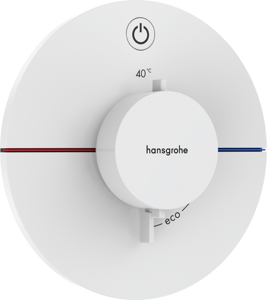 Hansgrohe 1 işlevli ankastre kurulum için RainSelect Comfort S Termostat - 15553700