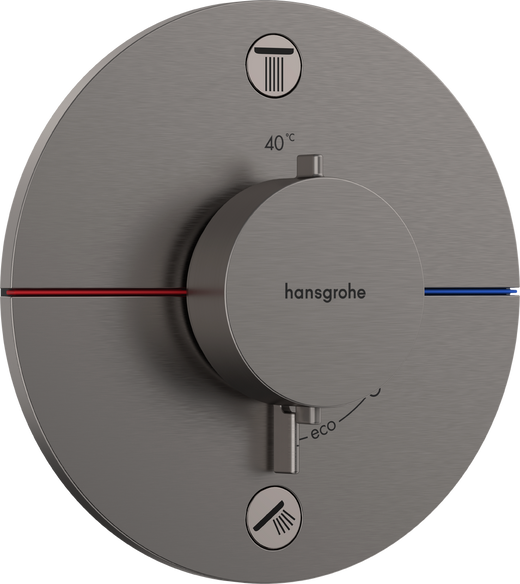 Hansgrohe 2 fonksiyona yönelik ankastre kurulum için RainSelect Comfort S Termostat - 15554340