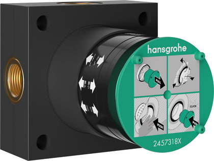 Hansgrohe 2jet tepe duşu için temel set - 24573180