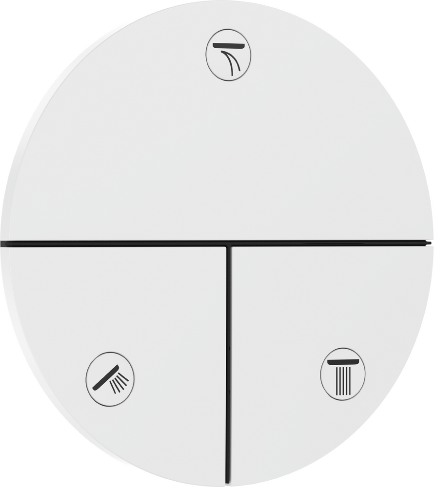 Hansgrohe 3 fonksiyona yönelik ankastre montaja yönelik RainSelect Comfort S Vana - 15558700
