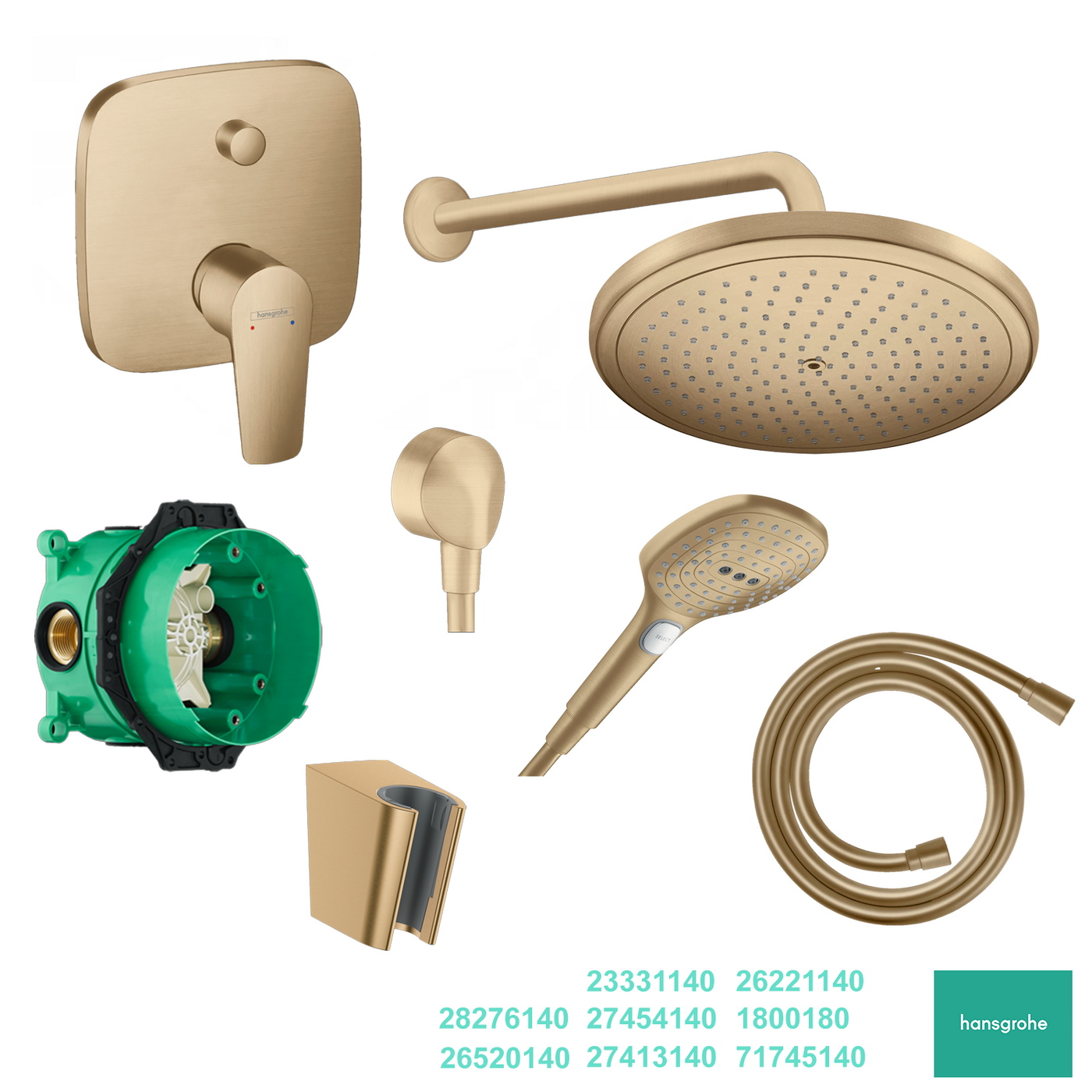 Hansgrohe Ankastre Banyo Duş Seti -1