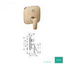 Hansgrohe Ankastre Banyo Duş Seti -1
