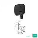Hansgrohe Ankastre Banyo Duş Seti -2