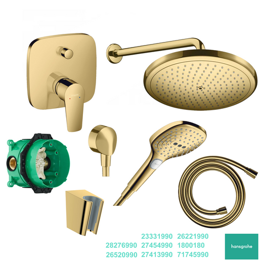 Hansgrohe Ankastre Banyo Duş Seti -3