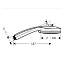 HansGrohe Croma 100 El Duşu Multi - 28536000