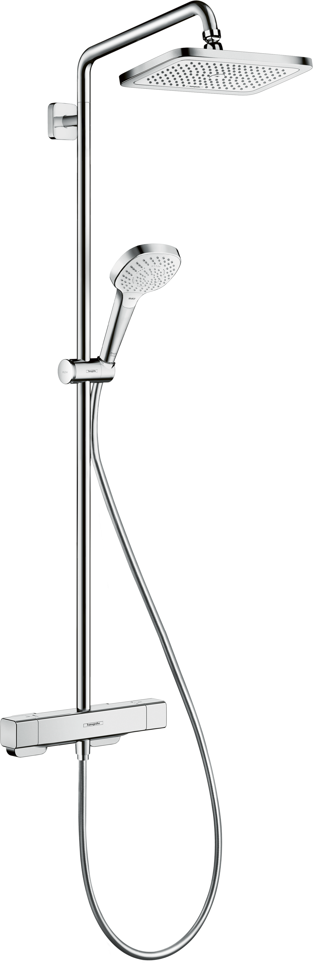HansGrohe Croma E Duş Kolonu 280 1Jet Termostatik Ecosmart - 27660000