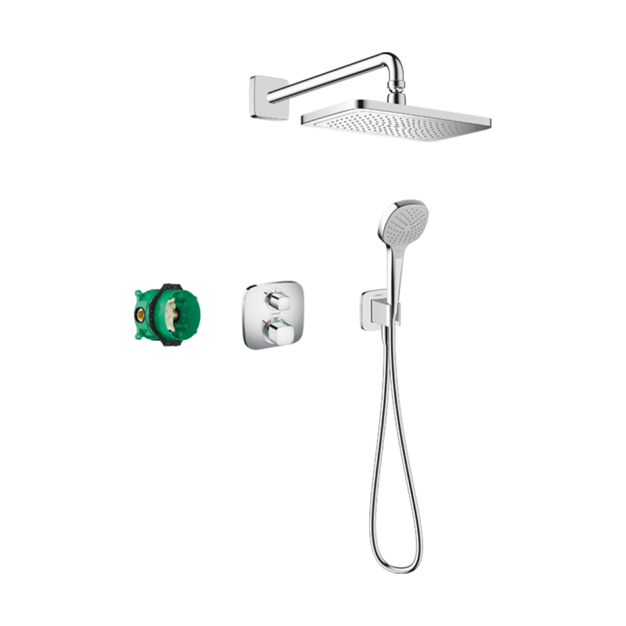 HansGrohe Croma E Duş Sistemi 280 1Jet Ecostat E İle - 27953000