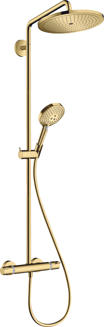 HansGrohe Croma Select S Duş Kolonu 280 1Jet Ecosmart 9L/Dk. Termostat Ve Raindance Select S 120 3Jet El Duşu İle - 26891990
