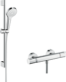 HansGrohe Croma Select S Duş Seti Vario, 65 Cm Duş Barı İle - 26562400