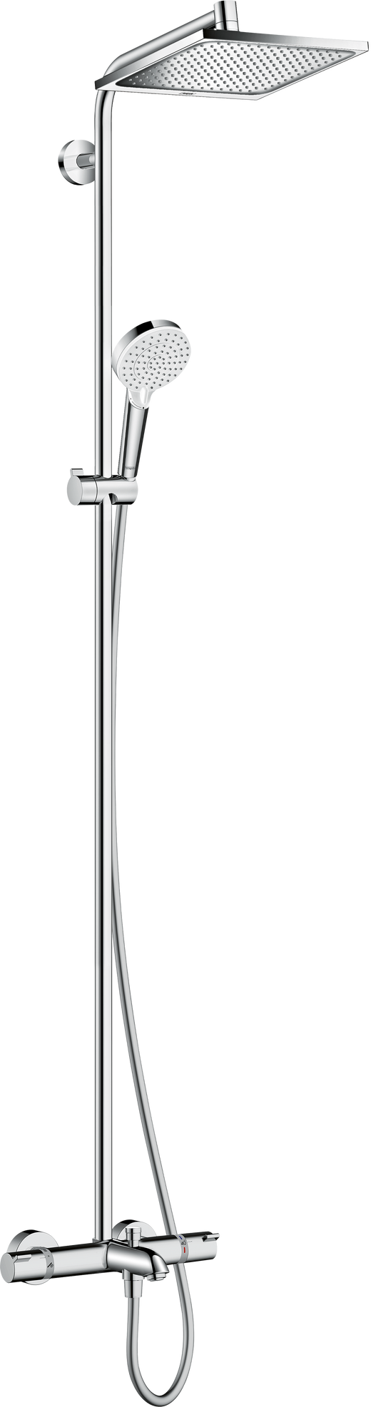 HansGrohe Crometta E Duş Kolonu 240 1 Jet, Banyo Termostatı İle - 27298000