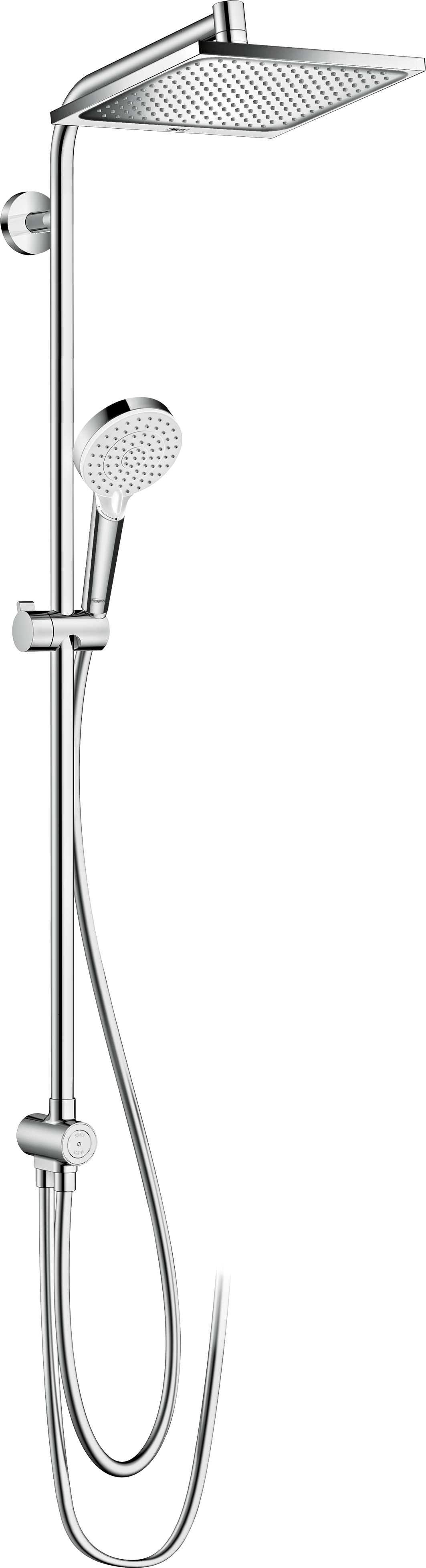 HansGrohe Crometta E Duş Kolonu 240 1 Jet, Ecosmart, 9 Lt/Dk, Reno - 27289000