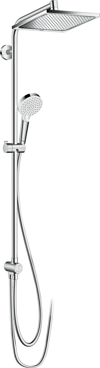 HansGrohe Crometta E Duş Kolonu 240 1 Jet, Ecosmart, 9 Lt/Dk, Reno - 27289000