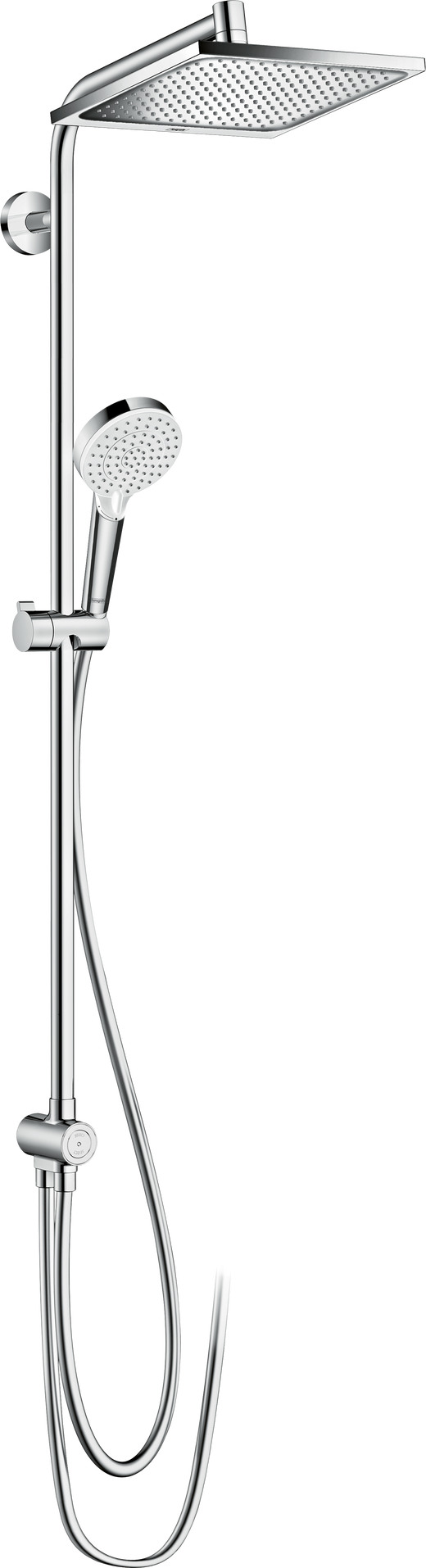 HansGrohe Crometta E Duş Kolonu 240 1 Jet, Ecosmart, 9 Lt/Dk, Reno - 27289000
