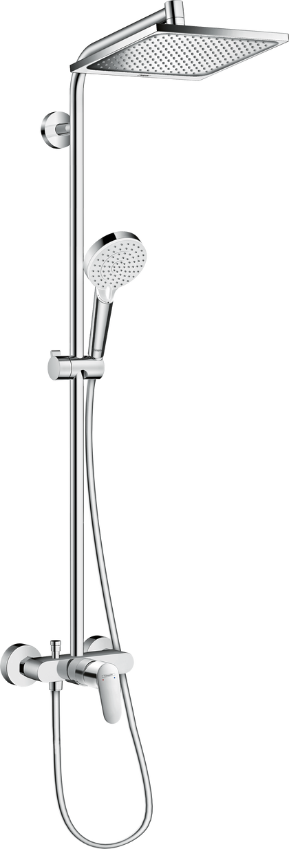 HansGrohe Crometta E Duş Kolonu 240 1 Jet, Tek Kollu Batarya İle - 27284000