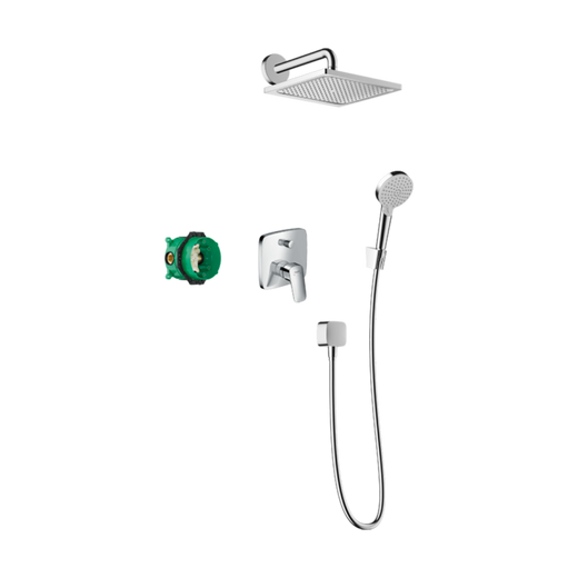 HansGrohe Crometta E Duş Sistemi 240 1Jet Tek Kollu Batarya İle - 27957000