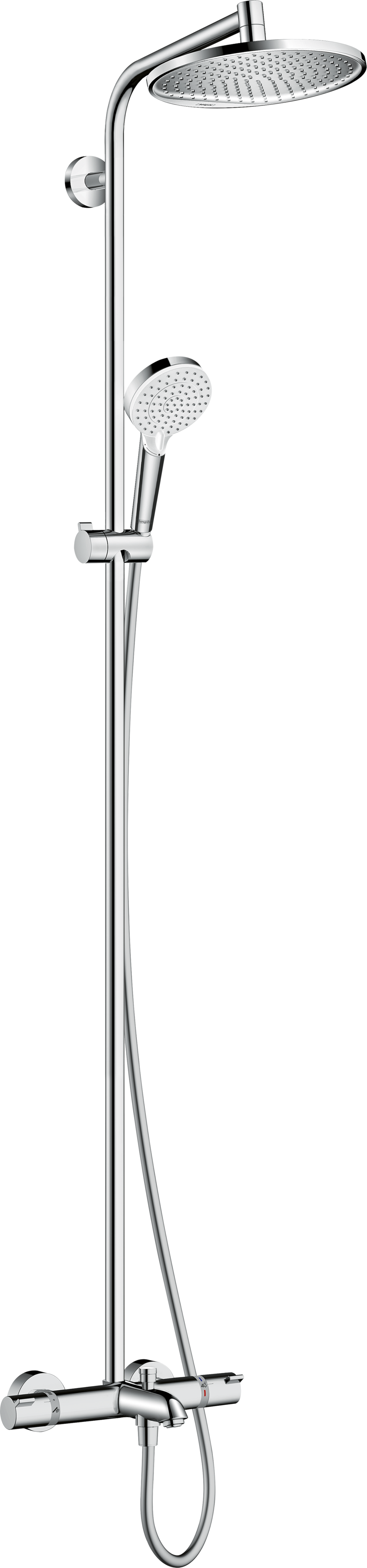 HansGrohe Crometta S Duş Kolonu 240 1 Jet, Banyo Termostatı İle - 27320000