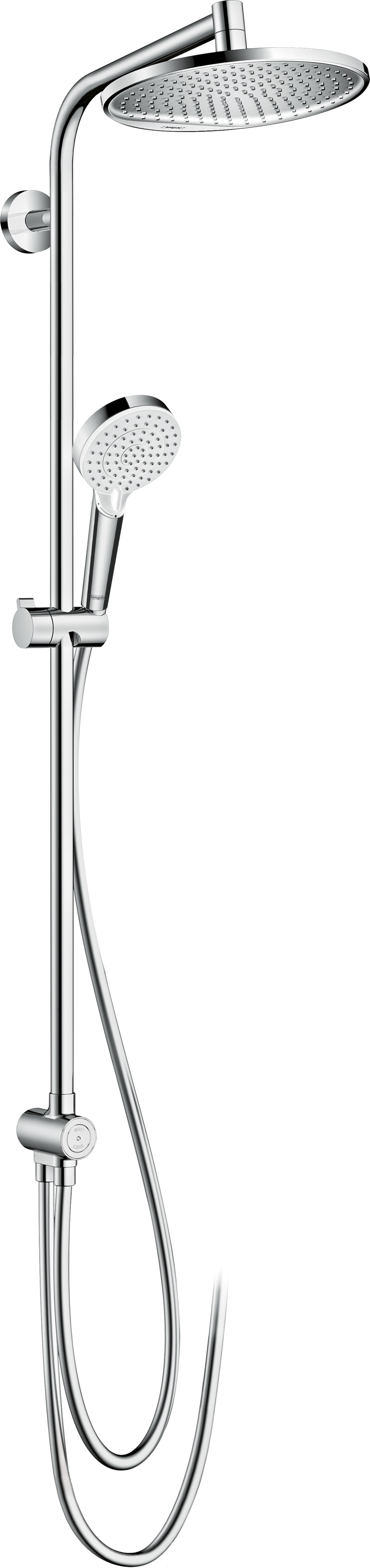 HansGrohe Crometta S Duş Kolonu 240 1 Jet, Ecosmart, 9 Lt/Dk, Reno - 27270000