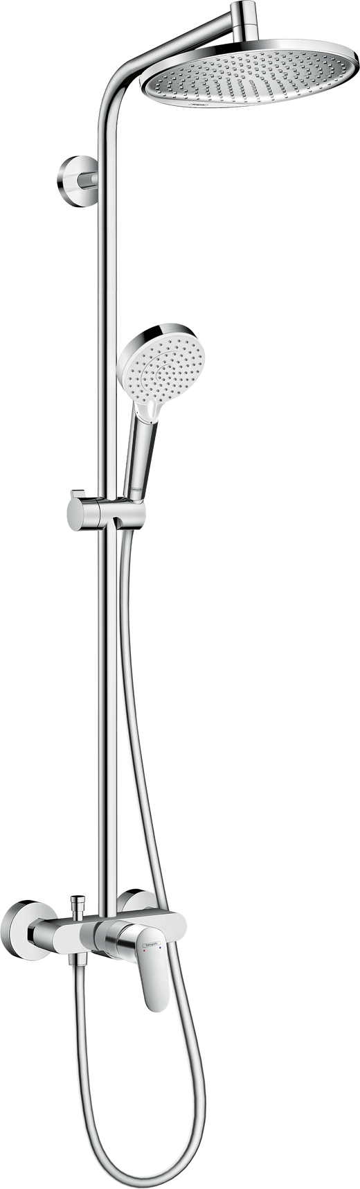 HansGrohe Crometta S Duş Kolonu 240 1 Jet, Tek Kollu Batarya İle - 27269000