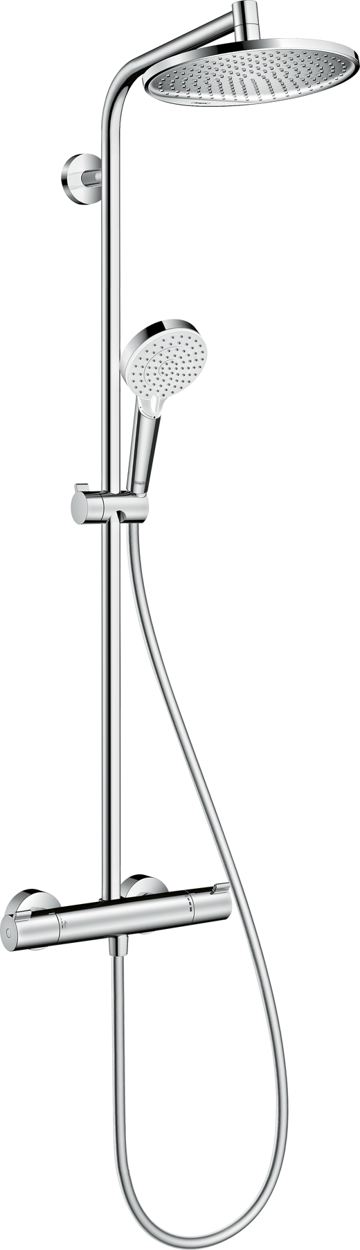 HansGrohe Crometta S Duş Kolonu 240 1 Jet, Termostat İle - 27267000