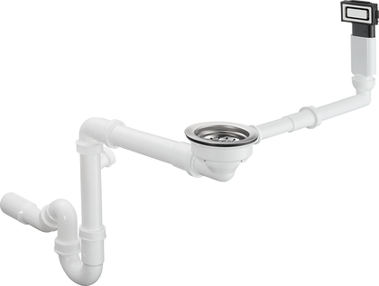 HansGrohe D14 - 10 Manuel Gider Ve Taşma Seti Tek Hazneli İçin - 43921800