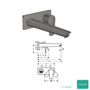Hansgrohe Duvardan Ankastre Lavabo Bataryası - 5