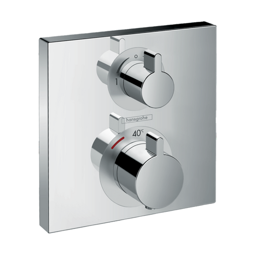 HansGrohe Ecostat Square Termostat Ankastre Montaj, 2 Çıkış İçin  - 15714000