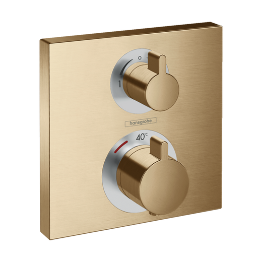 HansGrohe Ecostat Square Termostat Ankastre Montaj, 2 Çıkış İçin  - 15714140