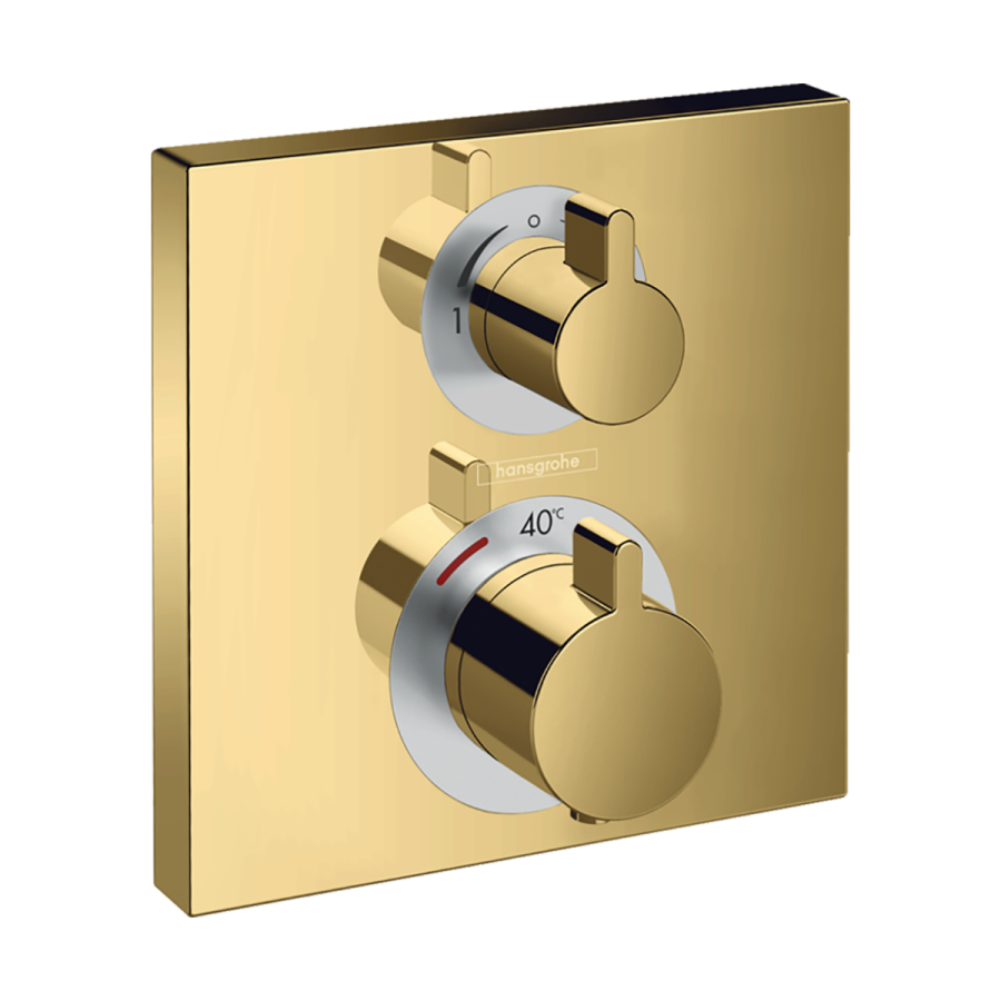 HansGrohe Ecostat Square Termostat Ankastre Montaj, 2 Çıkış İçin  - 15714990