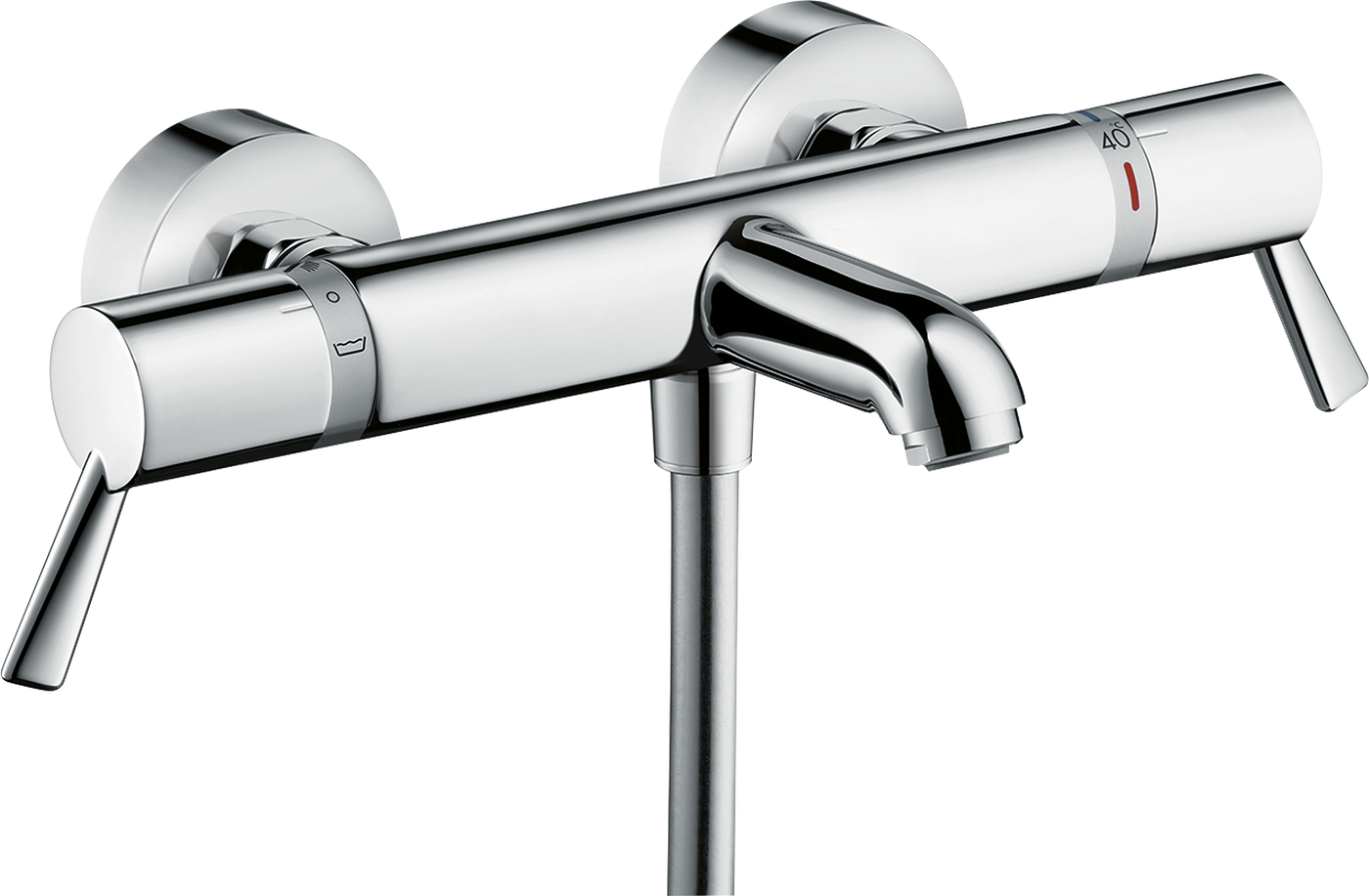 HansGrohe Ecostat Termostatik Banyo Comfort Care Aplike, Uzun Volan İle  - 13115000