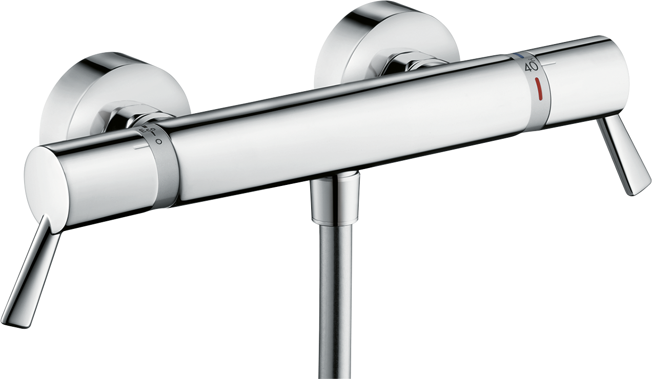 HansGrohe Ecostat Termostatik Duş Comfort Care Aplike, Uzun Volan İle - 13117000