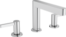 HansGrohe Finoris 3 - Delikli Lavabo Bataryası 110, Bas - Aç Gider Seti İle - 76033000