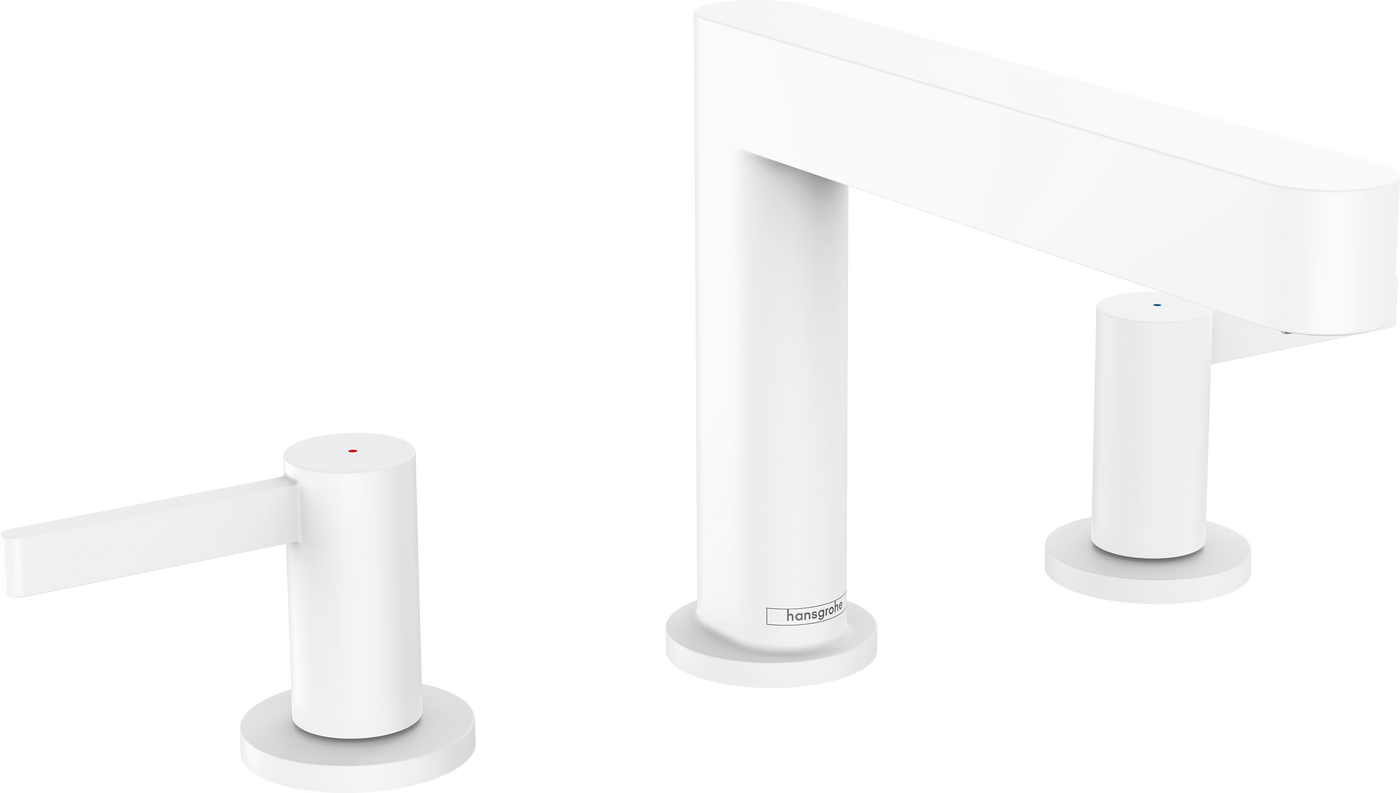HansGrohe Finoris 3 - Delikli Lavabo Bataryası 110, Bas - Aç Gider Seti İle - 76033700
