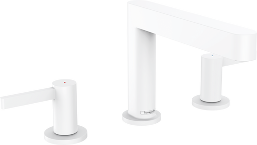 HansGrohe Finoris 3 - Delikli Lavabo Bataryası 110, Bas - Aç Gider Seti İle - 76033700