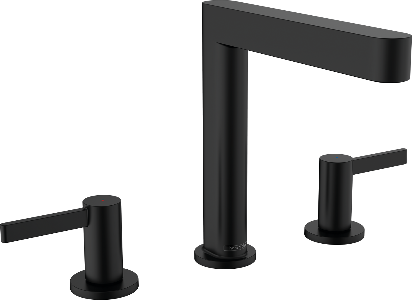 HansGrohe Finoris 3 - Delikli Lavabo Bataryası 160, Bas - Aç Gider Seti İle - 76034670