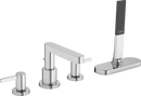 HansGrohe Finoris 4 - Delikli Küvet Kenarı Banyo Bataryası Sbox İle - 76444000