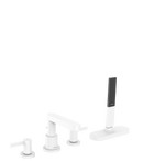 HansGrohe Finoris 4 - Delikli Küvet Kenarı Banyo Bataryası Sbox İle - 76444700