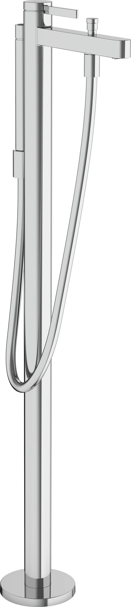 HansGrohe Finoris Tek Kollu Banyo Bataryası Yerden - 76445000