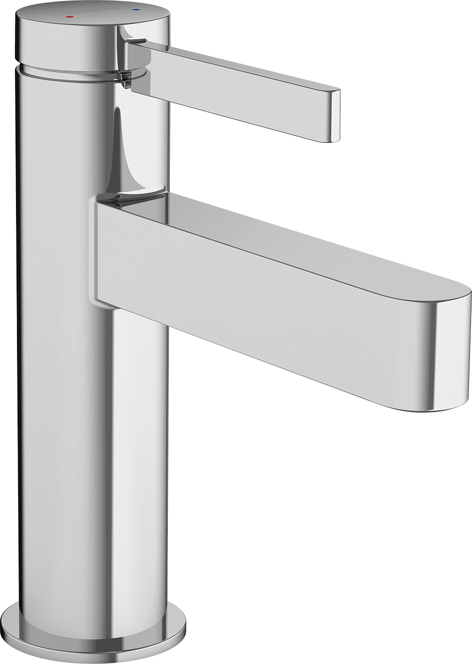 HansGrohe Finoris Tek Kollu Lavabo Bataryası 100, Bas - Aç Gider Seti İle - 76010000