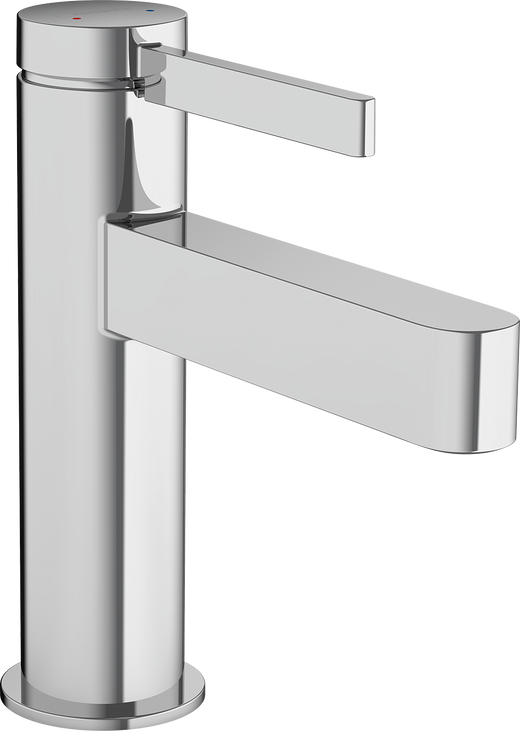 HansGrohe Finoris Tek Kollu Lavabo Bataryası 100, Bas - Aç Gider Seti İle - 76010000