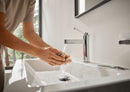 HansGrohe Finoris Tek Kollu Lavabo Bataryası 110 Coolstart, Bas - Aç Gider Seti İle - 76024000