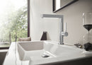 HansGrohe Finoris Tek Kollu Lavabo Bataryası 230, Bas - Aç Gider Seti İle - 76060000