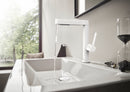 HansGrohe Finoris Tek Kollu Lavabo Bataryası 230, Çekilebilir El Duşu, 2Jet Ve Bas - Aç Gider Seti İle - 76063700