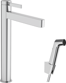 HansGrohe Finoris Tek Kollu Lavabo Bataryası 260, Bidette El Duşu Ve 160 Cm Duş Hortumu İle - 76220000
