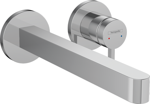 HansGrohe Finoris Tek Kollu Lavabo Bataryası Ankastre Duvara Monte 22,8 Cm Gaga İle - 76050000